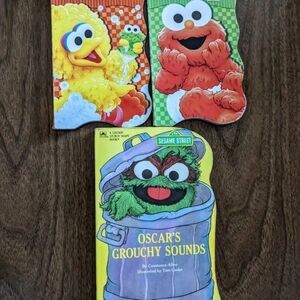 Sesame Street Bundle of 3 children's board books